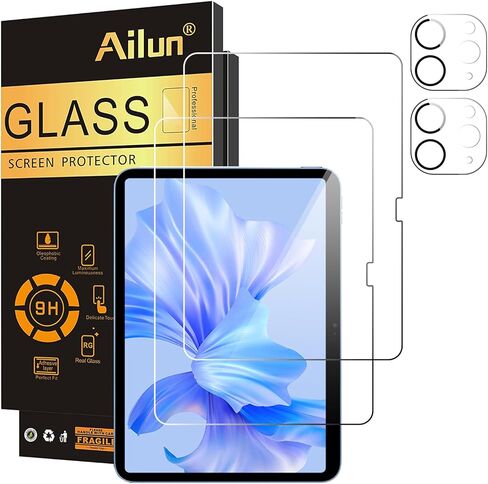 Ailun 2 Pack Screen Protector for iPad Air 13 Inch 2025/2024 7th/6th Gen/Pro13 Inch 2024 2Pack and 2 P Screen Protector for iPad Pro 13 Inch 2024 7th Generation + 2 Pack Camera Lens Protector in Saudi Arabia