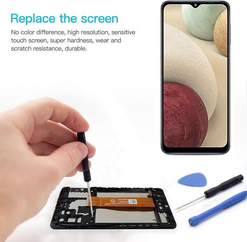 شاشة LCD تعمل باللمس محول الأرقام مع الإطار محول الأرقام بشاشة تعمل بلمس LCD لشاشة سامسونج SM-A326B A326B/DS in Kuwait