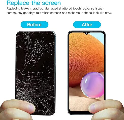 شاشة LCD تعمل باللمس محول الأرقام مع الإطار محول الأرقام بشاشة تعمل بلمس LCD لشاشة سامسونج SM-A326B A326B/DS in Kuwait