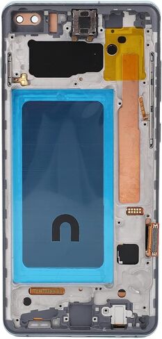 Screen Replacement for S10 Plus SMG975F DS SMG975U G975W G975A 6.4 inch LCD Digital Display Touch Screen Digitizer Assembly Support Fingerprint, with Frame, Repair Tools in Saudi Arabia