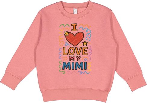 سترة I Love My Mimi Heart Gift للأطفال الصغار من Inktastic in Kuwait