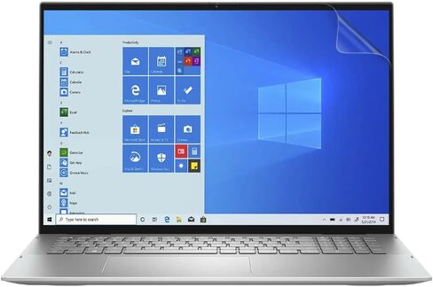 واقي شاشة ممتاز مضاد للوهج متوافق مع جهاز الكمبيوتر المحمول Dell Inspiron 7000 2in1 مقاس 17 بوصة الذي يعمل باللمس i7706-7337SLV-PUS، عبوة من قطعتين in Saudi Arabia