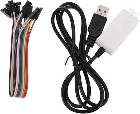 Acouto USB إلى UART TTL كابل تسلسلي ذكر STC محول تنزيل متوافق مع كابل التوصيل والتشغيل 7 8 10 لسهولة الاتصالات in Saudi Arabia