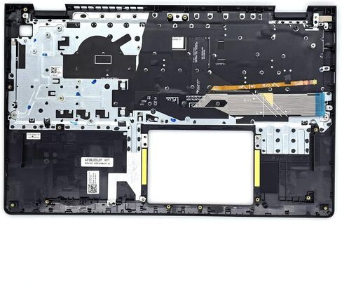 غطاء علوي بديل لمسند راحة اليد لجهاز Dell Inspiron 15 3510 3511 3515 3520 3525 سلسلة كمبيوتر محمول مع مجموعة لوحة مفاتيح بإضاءة خلفية بتصميم أمريكي 418CV 0418CV منفذ USB-A in Kuwait