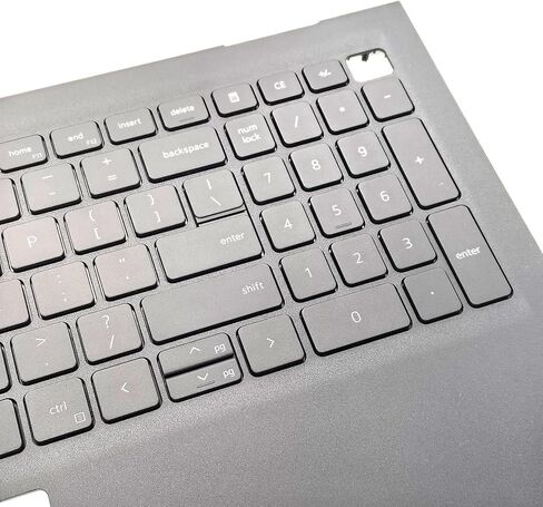 غطاء علوي بديل لمسند راحة اليد لجهاز Dell Inspiron 15 3510 3511 3515 3520 3525 سلسلة كمبيوتر محمول مع مجموعة لوحة مفاتيح بإضاءة خلفية بتصميم أمريكي 418CV 0418CV منفذ USB-A in Kuwait