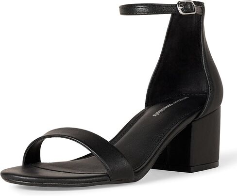 Amazon Essentials Women's Two Strap Heeled Sandal, Ivory, 8.5 in Saudi Arabia