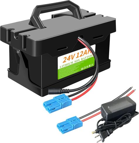 24V 12Ah Battery for Ride On toy,Built in 30A BMS, compatible with Dynacraft Realtree Power Wheels 24Volt UTVs, Replace Lead Acid Battery 12FM7, Lighter and Longer Lasting in Saudi Arabia