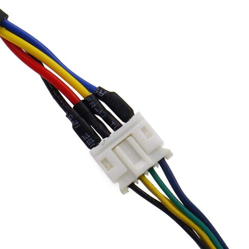 10pcs 4pin to 4pin M/F PWM Noise Speed RPM Reduction Computer GPU VGA Fan Resistor Cable in Saudi Arabia