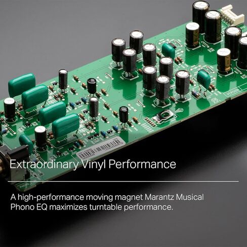 مضخم صوت ستيريو متكامل من Marantz Model 50 Pure تناظري (فضي/ذهبي) (متجدد) (متجدد) in Saudi Arabia