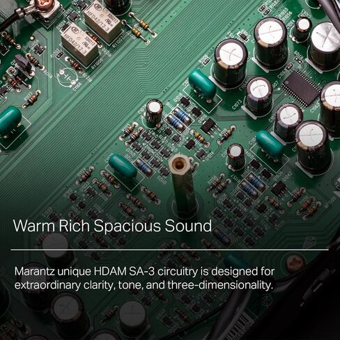 مضخم صوت ستيريو متكامل من Marantz Model 50 Pure تناظري (فضي/ذهبي) (متجدد) (متجدد) in Saudi Arabia