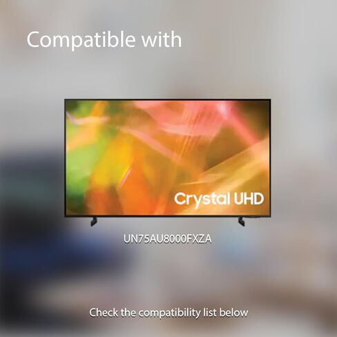 حامل تلفزيون بديل Ceybo لهاتف Samsung BN63-19340A متوافق مع UN75AU8000FXZA لا يتطلب براغي in Saudi Arabia