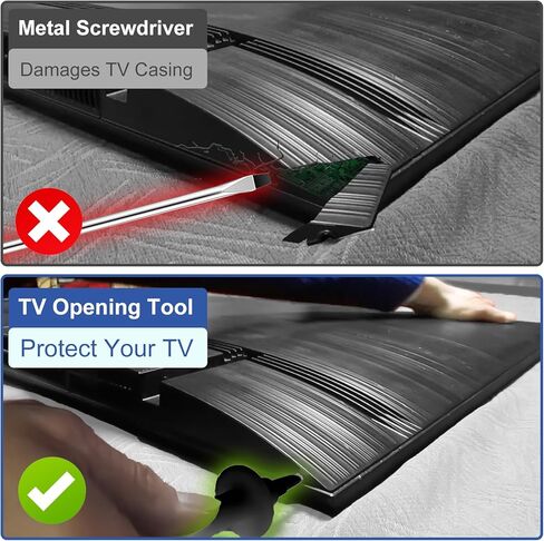 2 Pack TV Opening Jig Tool for Samsung TV, BN81-14946B, BN81-14946A, Black, Safe & Reliable ABS Plastic, Easy to Use in Saudi Arabia