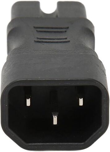 5Pcs Computer Power Extension Cord, 10A 250V 2.5A 250V 2500W IEC0 C14 to IEC0 C15 Converter Power Supply Plug Adapter for PDU Chassis Laptop UPS Socket in Kuwait