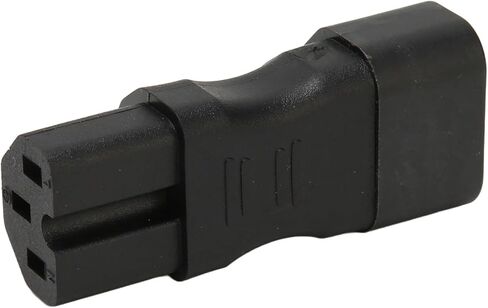 5Pcs Computer Power Extension Cord, 10A 250V 2.5A 250V 2500W IEC0 C14 to IEC0 C15 Converter Power Supply Plug Adapter for PDU Chassis Laptop UPS Socket in Kuwait