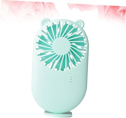 مروحة Uonlytech Mute USB صغيرة محمولة قابلة لإعادة الشحن للاستخدام في المكتب والمنزل والمكتب المدرسي مع سرعات قابلة للتعديل in Saudi Arabia