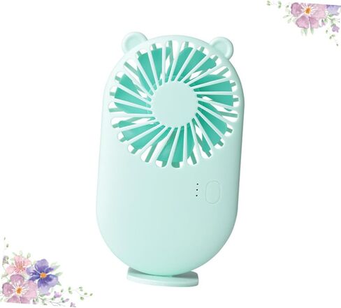 مروحة Uonlytech Mute USB صغيرة محمولة قابلة لإعادة الشحن للاستخدام في المكتب والمنزل والمكتب المدرسي مع سرعات قابلة للتعديل in Saudi Arabia