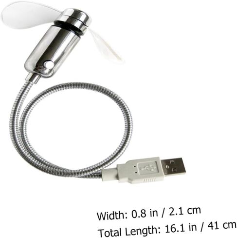 USB Mini LED Clock Fan with Real-time Display, USB Powered Portable Cooling Fan for Laptop and Office Use in Saudi Arabia