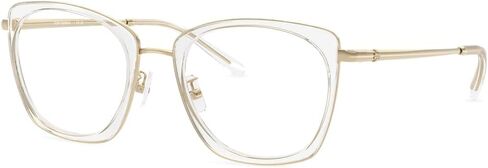 Tory Burch TY 1092 1979 Clear Metal Irregular Eyeglasses 51mm in Saudi Arabia