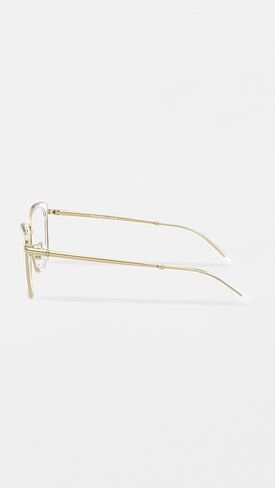 Tory Burch TY 1092 1979 Clear Metal Irregular Eyeglasses 51mm in Saudi Arabia