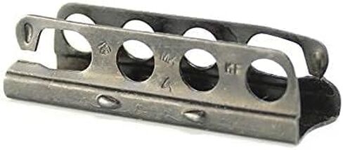 مشابك متجرد، 5 rd، Enfield 303 SMLE - إصدار الجيش الأسترالي الأصلي - 10 عبوات كاملة مع القطن الأصلي 50rd Bandolier - حالة مخزون قديم جديد in Kuwait