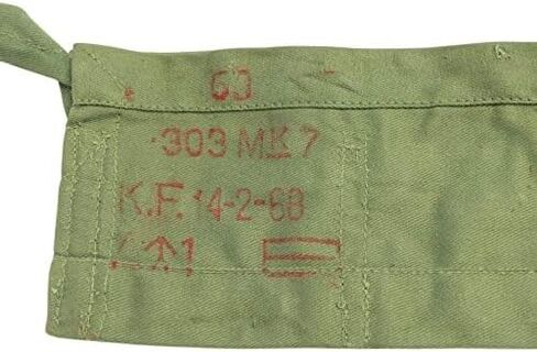 مشابك متجرد، 5 rd، Enfield 303 SMLE - إصدار الجيش الأسترالي الأصلي - 10 عبوات كاملة مع القطن الأصلي 50rd Bandolier - حالة مخزون قديم جديد in Kuwait