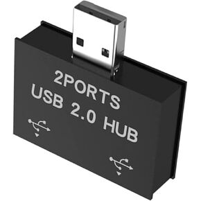 USB 2.0 a Male to Double Female Y Splitter Extension Adapter for Desktop Laptop Car Charging Adapter Port Expander in Kuwait