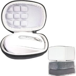 حافظة صلبة من co2CREA لجهاز Logitech MX Anywhere 3 Mouse+Ergo K860 Keyboard in Kuwait