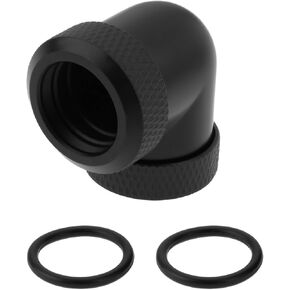 G1/4 90 Degree Hard Tube Adapter TWT90KNS-K12 for OD14mm Rigid Tube (White) in Saudi Arabia
