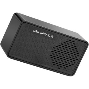 مكبر صوت housoutil USB مع مضخم صوت صغير للكمبيوتر المحمول وسطح المكتب، شريط صوت محيطي USB محمول متوافق مع طاقة Dc5v، أسود in Kuwait