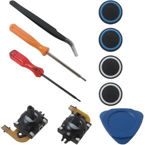 طقم استبدال عصا التحكم مكون من قطعتين لوحدة تحكم PlayStation Portal PS Portal/PS5 VR2، عصا التحكم التناظرية لإصلاح عصا الإبهام لوحدة تحكم PS5 P-ortal/PSVR2 (عصا J اليسرى واليمنى) in Kuwait