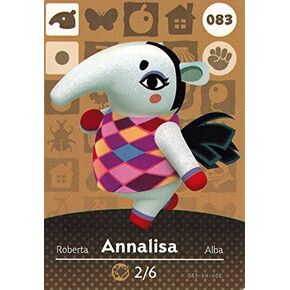 Animal Crossing Happy Home Designer Amiibo Card Annalisa 083/100 by Nintendo in Kuwait