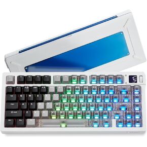 Akko MOD007 V5 HE Wired Rapid Trigger Gaming Keyboard Quick Release Aluminum Wired Keyboard with Personalized Screen FR4 Plate Purple, AstroAim Switch in Saudi Arabia