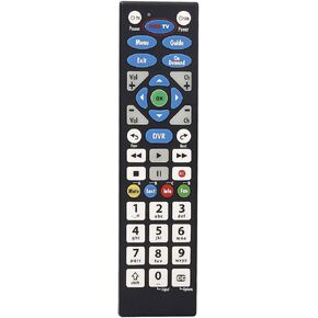 CHUNGHOP 1PCS Replacement Remote Control Compatible with Verizon FiOS 2-Device, Version 2/3/4/5 RC2655007/01, Work with All FiOS Systems and Set Top Boxes Replacement Controller in Kuwait