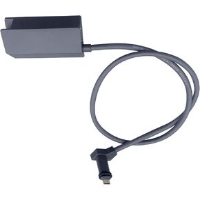 Satellite Internet Ethernet Adapter, Rectangle Dish Antenna Powerline USB Cable Internet Kit V2 for POE DC Power Cord and Stable Network Access in Saudi Arabia