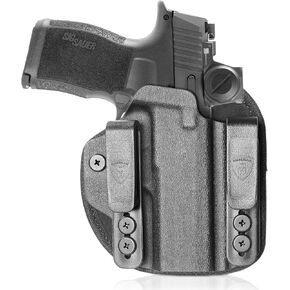 WARRIORLAND Hybrid Kydex & Nylon Holster, Optional for Glock 17/19/19X/ 43/ 43X MOS, Taurus G2C /G3C, Sig P320 / P365/ P365X/ P365XL, 1911 5" (No Rail) and More, Optics Cut, IWB Concealed Carry in Saudi Arabia