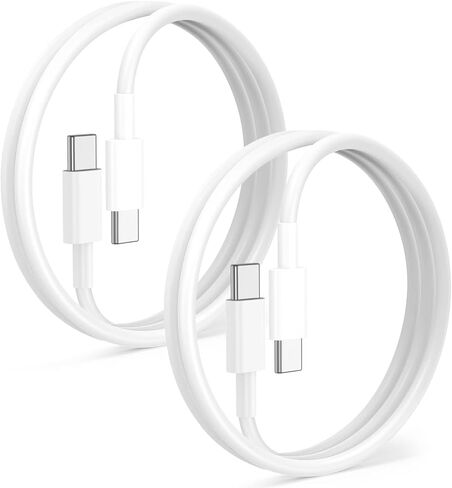 كابل USB C إلى USB C لهاتف Apple iPhone 17/16/15، بطول 6 أقدام، سلك شحن سريع من النوع C لهاتف iPhone17/ 16/15 Pro Max، iPhone16e MacBook Air، iPad Pro، Samsung Galaxy in Saudi Arabia