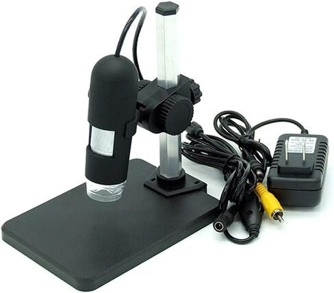 Microscope Accessories kit Slide Preparation camer Digital Microscope with 7 Inch Monitor 800X + 8 LED Light Microscope Accessories in Saudi Arabia