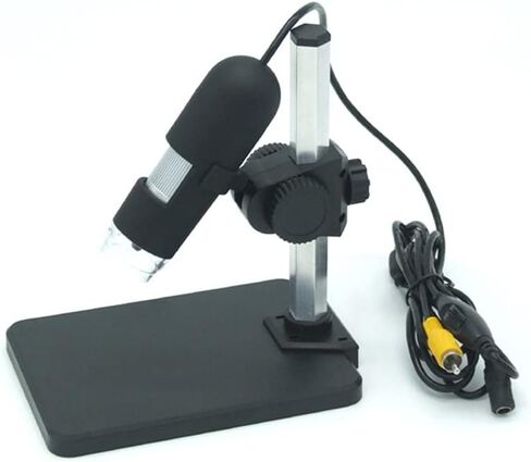 Microscope Accessories kit Slide Preparation camer Digital Microscope with 7 Inch Monitor 800X + 8 LED Light Microscope Accessories in Saudi Arabia