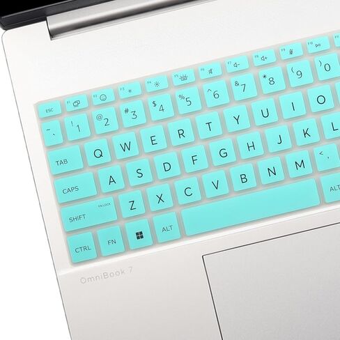 غطاء لوحة المفاتيح لـ 2025 HP OmniBook 7 16-az 16-ay Series 16-az0097nr 16-ay0087nr 16 بوصة، HP OmniBook 7 17.3 بوصة 17-dc Series 17-dc0097nr واقي غطاء لوحة المفاتيح - Hotblue in Saudi Arabia