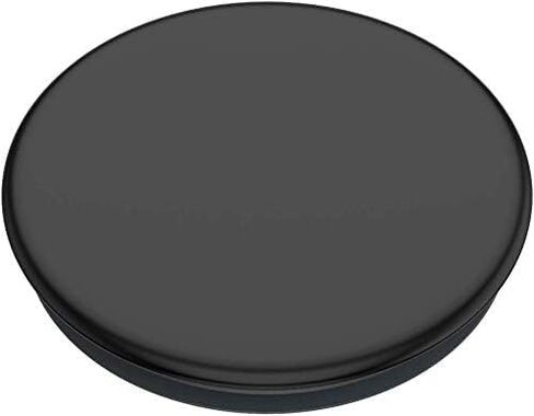 مقبض وحامل الهاتف الأساسي PopSockets PopGrip - قابل للتوسيع، جزء علوي ثابت، تثبيت آمن للرسائل النصية والصور - يعمل مع معظم الحالات السلسة - لاصق جل - أسود - ملحق عالمي للهواتف الذكية in Saudi Arabia