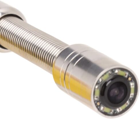 Fafeicy Pipe Camera 5in LCD Screen Sewer Camera, 8GB Memory Card, and 110 Degree View Angle for Plumbing and Pipeline Inspection (15m) in Saudi Arabia