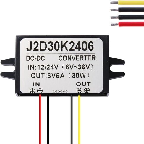 DC DC Stabilizer 8V-40V to 13.8V Boost Buck Converter 20A, Waterproof Automatic Converter Voltage Regulator Auto Step Up/Down 13.8V Volt Transformer Module in Saudi Arabia