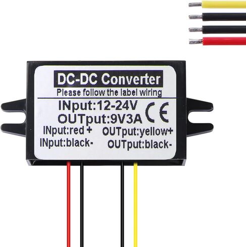 DC DC Stabilizer 8V-40V to 13.8V Boost Buck Converter 20A, Waterproof Automatic Converter Voltage Regulator Auto Step Up/Down 13.8V Volt Transformer Module in Saudi Arabia