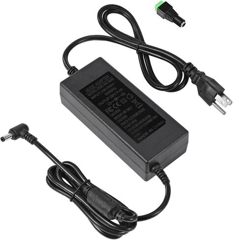 Power Supply 24V 5A,AC 100-240V to DC 24V 120W Converter Adapter Driver Transformer with 5.5mm x 2.5mm/2.1mm Jack, US Plug for Led Strips,LCD Monitors,CCTV Camera in Saudi Arabia