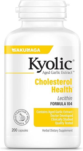 Kyolic Aged Garlic Extract Formula 104 Cholesterol Health, 300 Capsules (Packaging May Vary) in Saudi Arabia