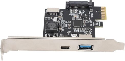 بطاقة توسيع PCIE 1X إلى النوع C، بطاقة توسيع ثابتة وتشغيل 5 جيجابت في الثانية PCIE 1X إلى USB 3.2 GEN1 للعمل in Kuwait