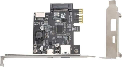 بطاقة توسيع PCIE 1X إلى النوع C، بطاقة توسيع ثابتة وتشغيل 5 جيجابت في الثانية PCIE 1X إلى USB 3.2 GEN1 للعمل in Kuwait