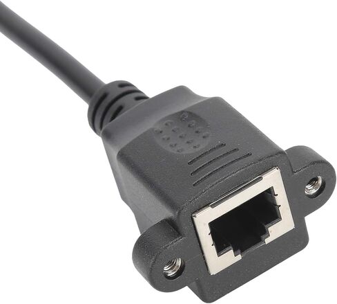 قابس أنثى Acouto RJ45 إلى محول طرفي برغي 8 دبوس لـ UTP Cat5/6/7 - سلك تمديد بدون لحام in Saudi Arabia