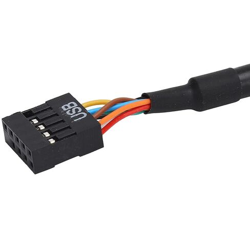 Brrnoo USB 3.0 Motherboard Adapter, with Motherboard Cable Portable USB 3.0 20 Pin Header Male to 2.0 9 Pin Female Adapter Cable for Converter Wire in Saudi Arabia
