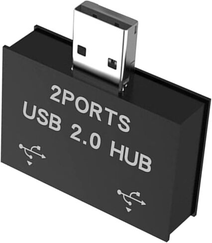 USB 2.0 a Male to Double Female Y Splitter Extension Adapter for Desktop Laptop Car Charging Adapter Port Expander in Kuwait